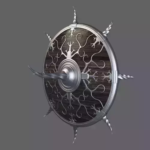 Fantasy Metal Shield