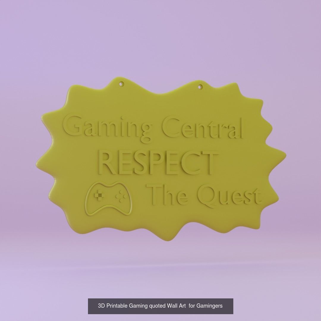 3d printable wall art collection printing without support _2