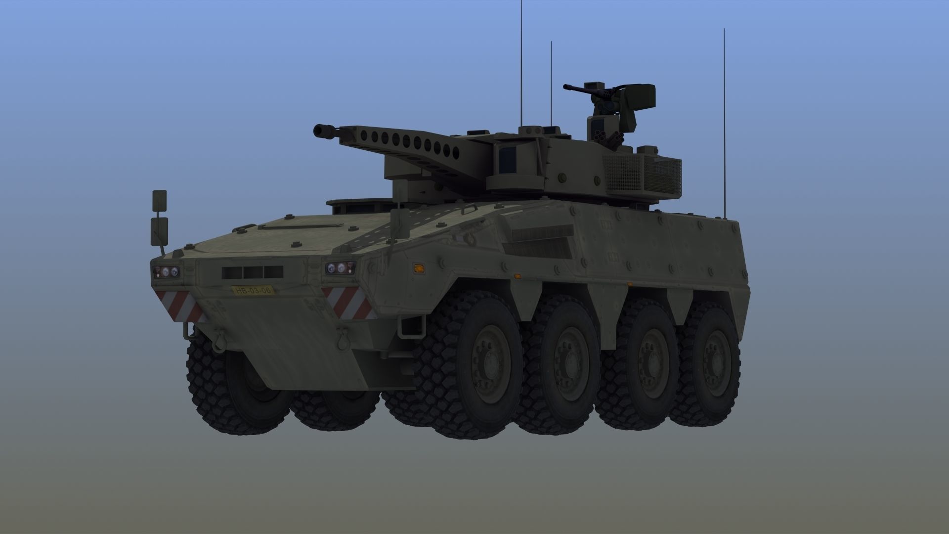 Boxer CRV 30mm 3D model_9
