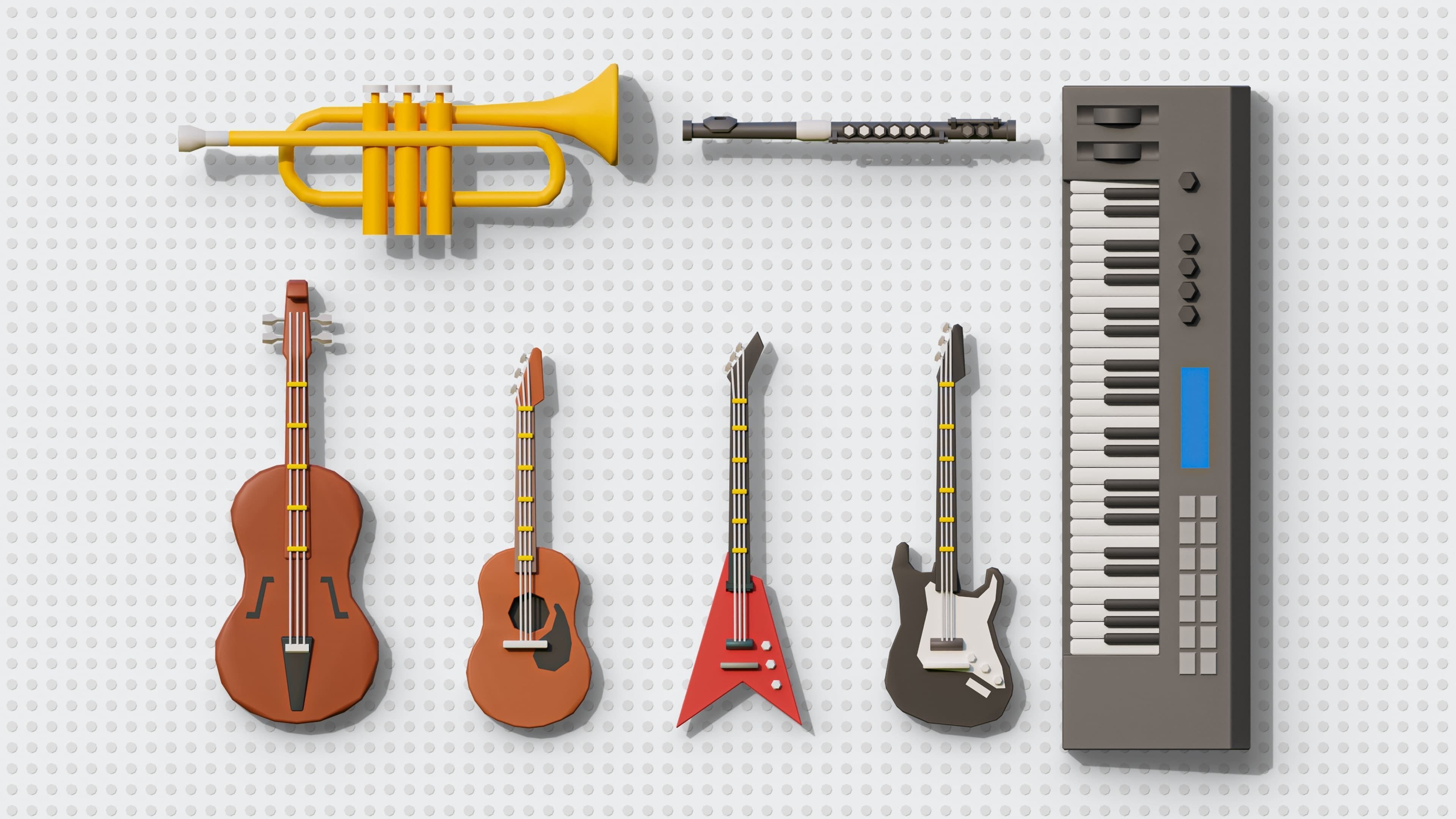 Cold Weapons Low-poly 3D model_7