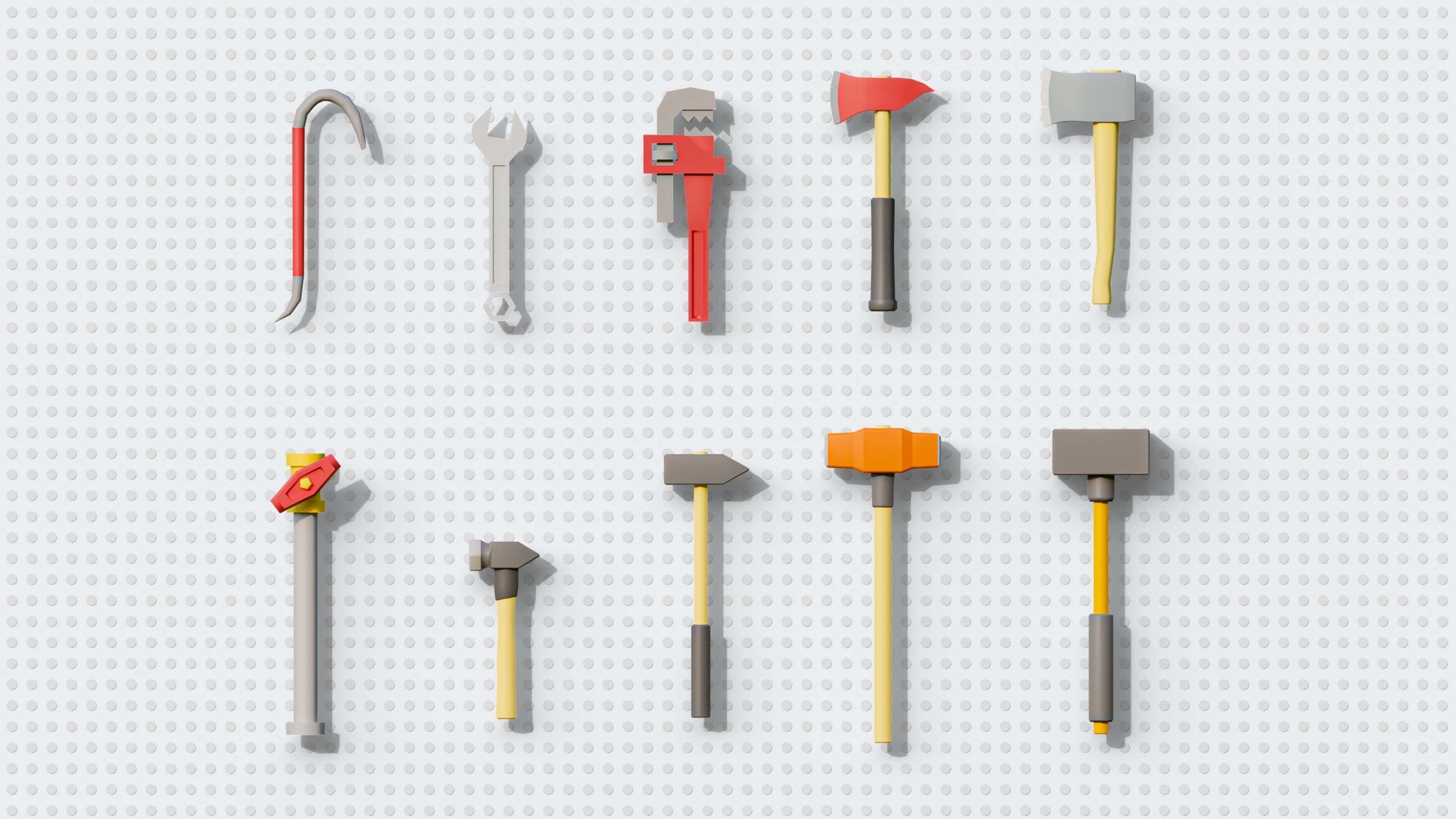 Cold Weapons Low-poly 3D model_4