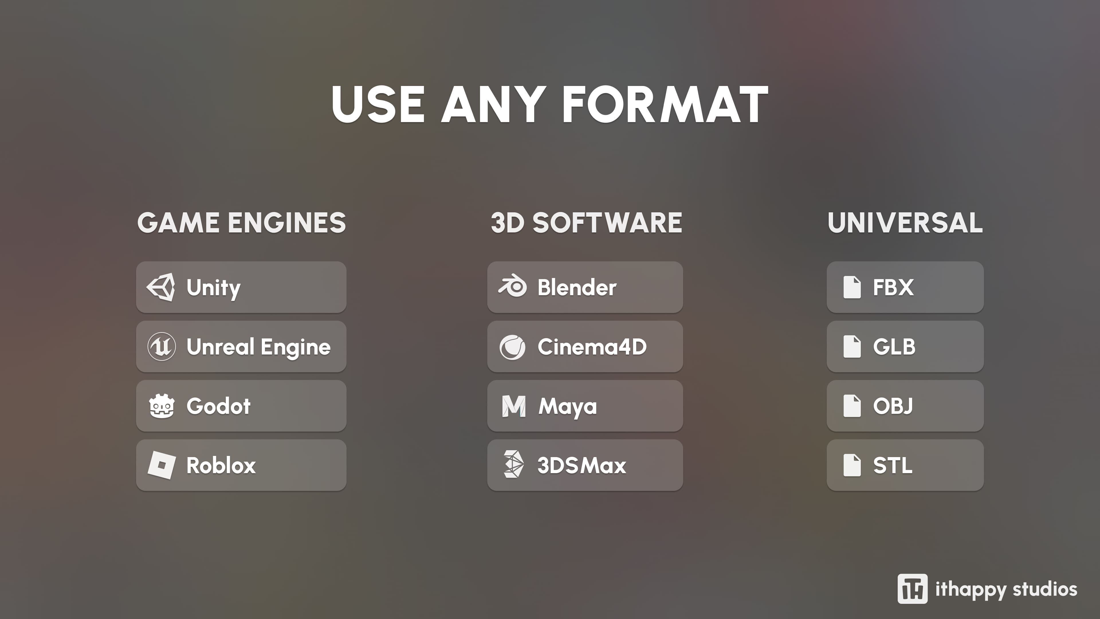 Cold Weapons Low-poly 3D model_1