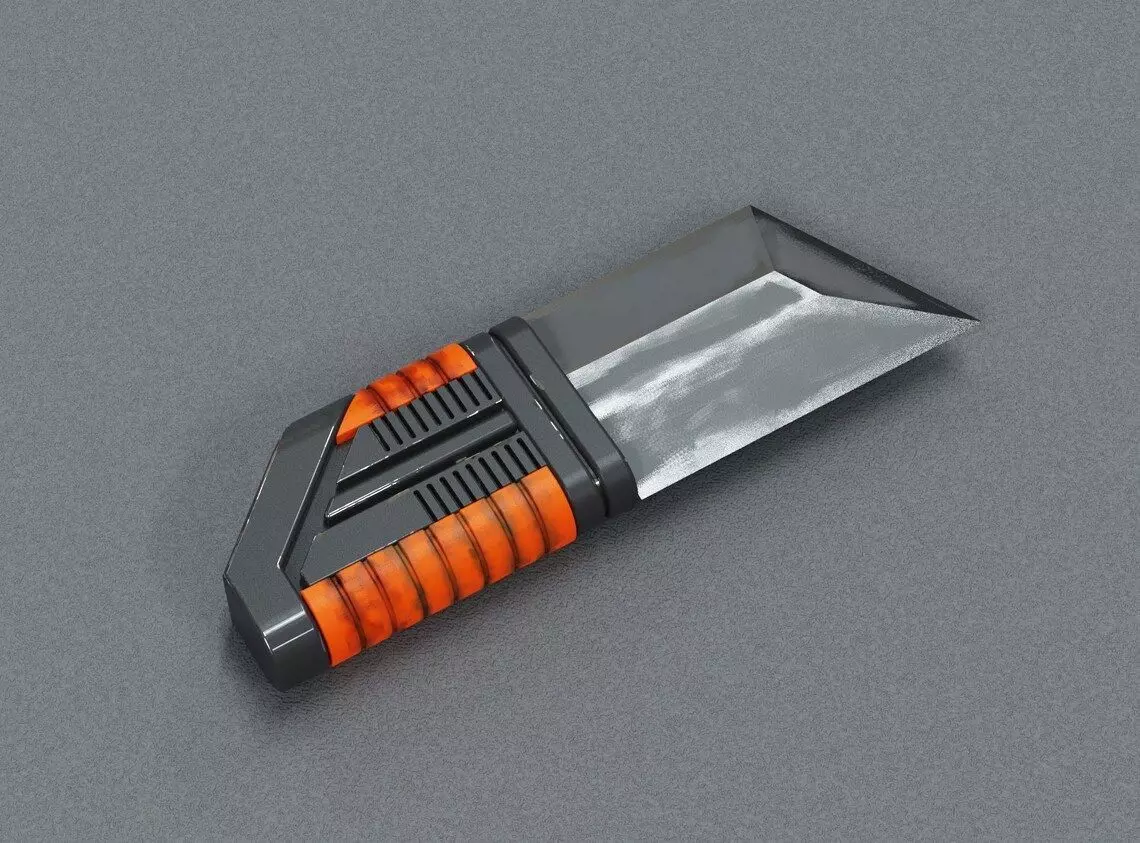 The Mandalorian Belt Knife - 3D Print Files STL 3D print model