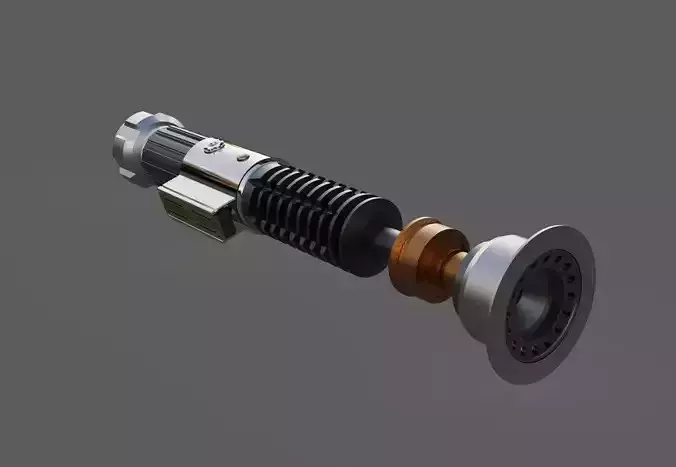 Obi-Wan Kenobi Lightsaber - 3D Print Files STL