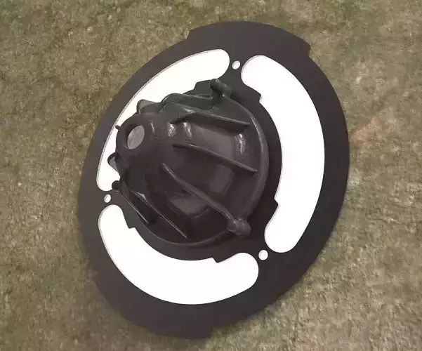 Millennium Falcon Wall and Ceiling Light - 3D Print Files 3D print model