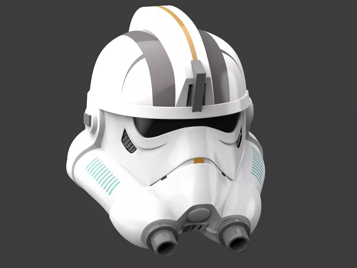 Jump trooper Helmet - 3D Print Files - Star Wars Rebels 3D print model_0