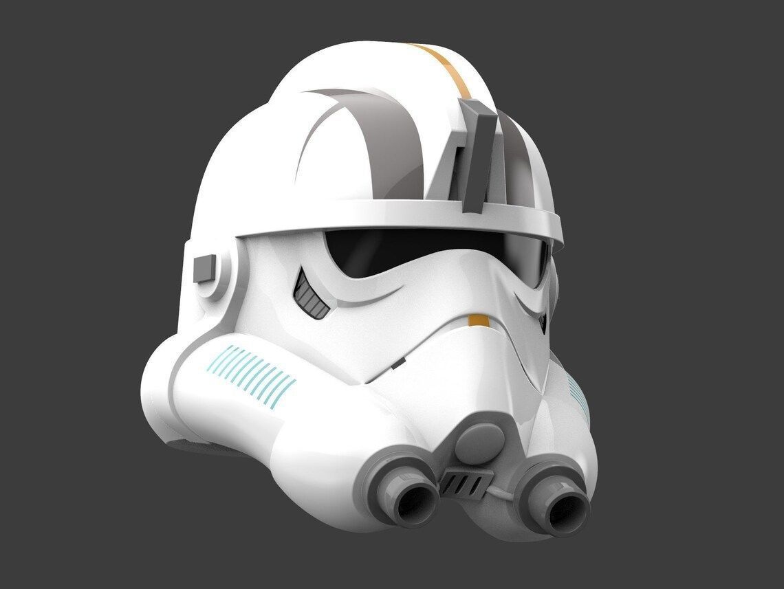 Jump trooper Helmet - 3D Print Files - Star Wars Rebels 3D print model_3