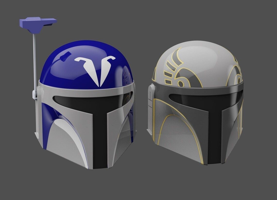 Grunt Mando Helmet 3D Print Files STL - Star Wars Rebels 3D print model_7