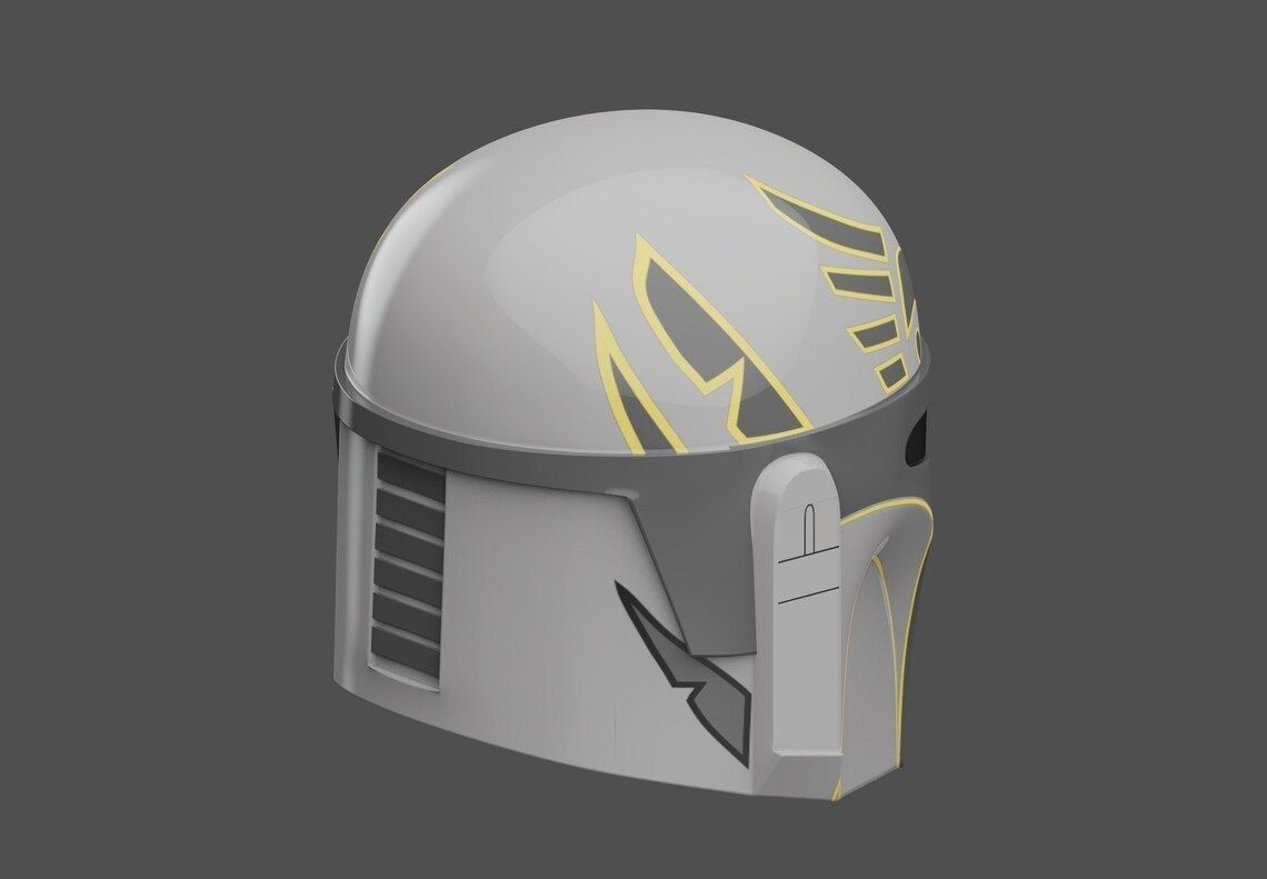 Grunt Mando Helmet 3D Print Files STL - Star Wars Rebels 3D print model_6