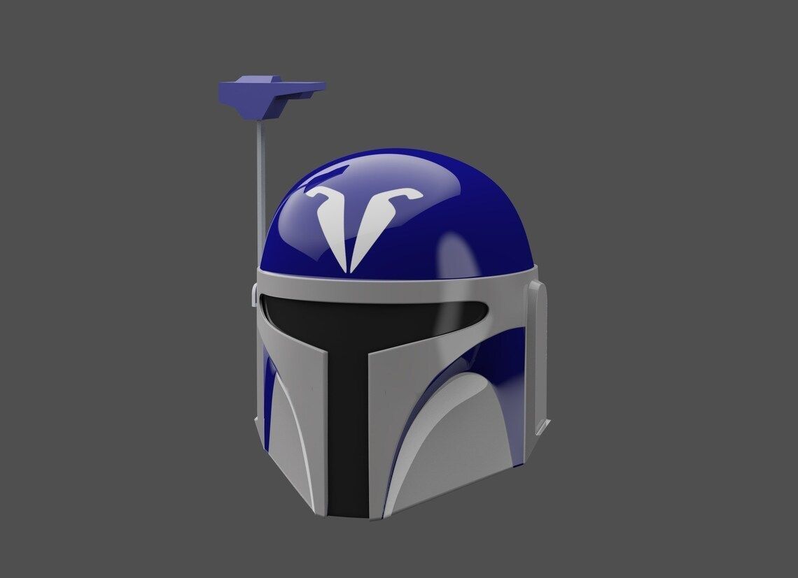 Grunt Mando Helmet 3D Print Files STL - Star Wars Rebels 3D print model_3
