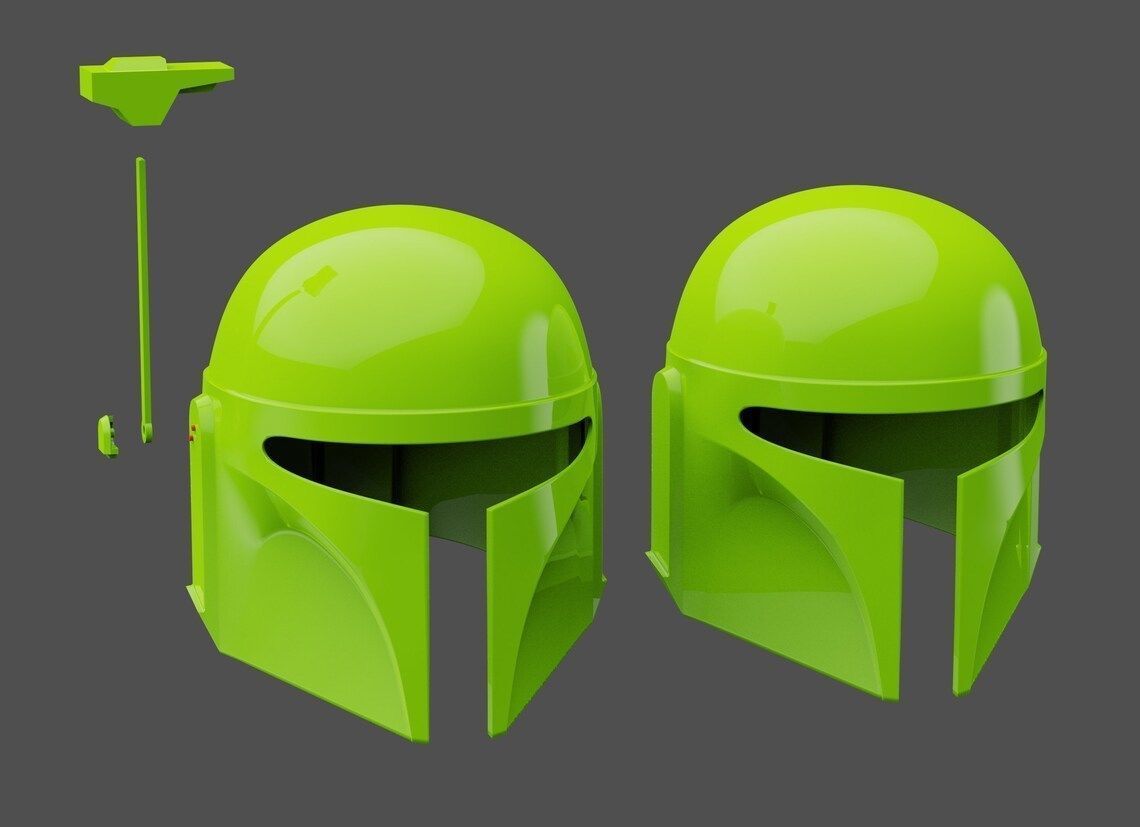 Grunt Mando Helmet 3D Print Files STL - Star Wars Rebels 3D print model_1