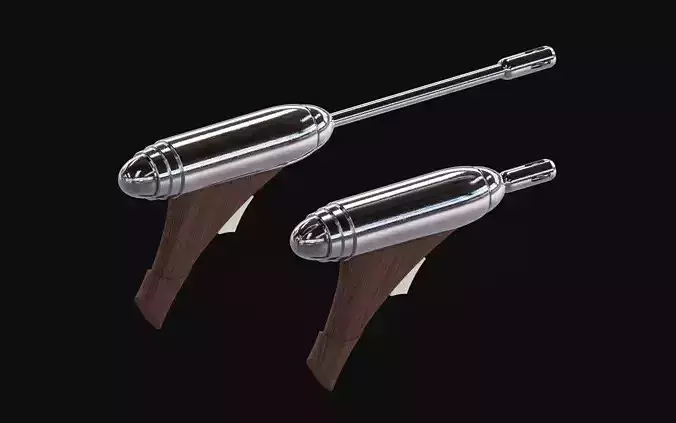 ELG-3A Padme Blaster - 3D Print Files STL 3D model