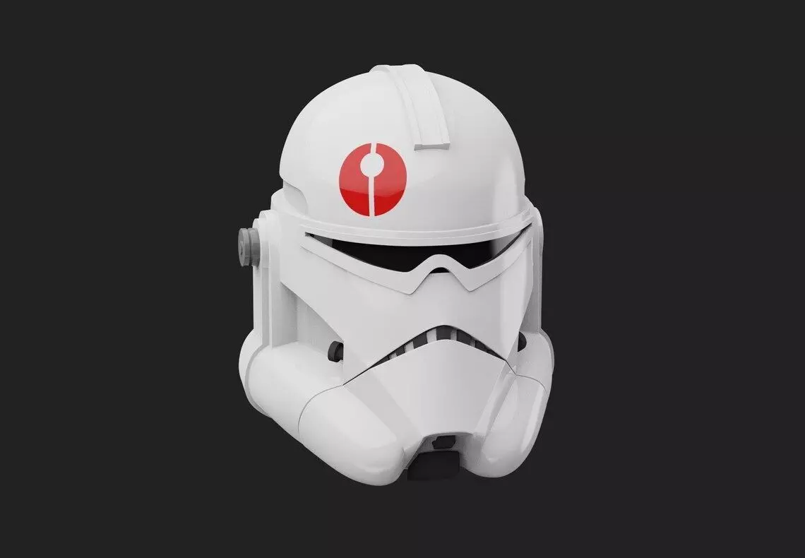 Commander Neyo Helmet TCW - 3D Print Files STL 3D print model