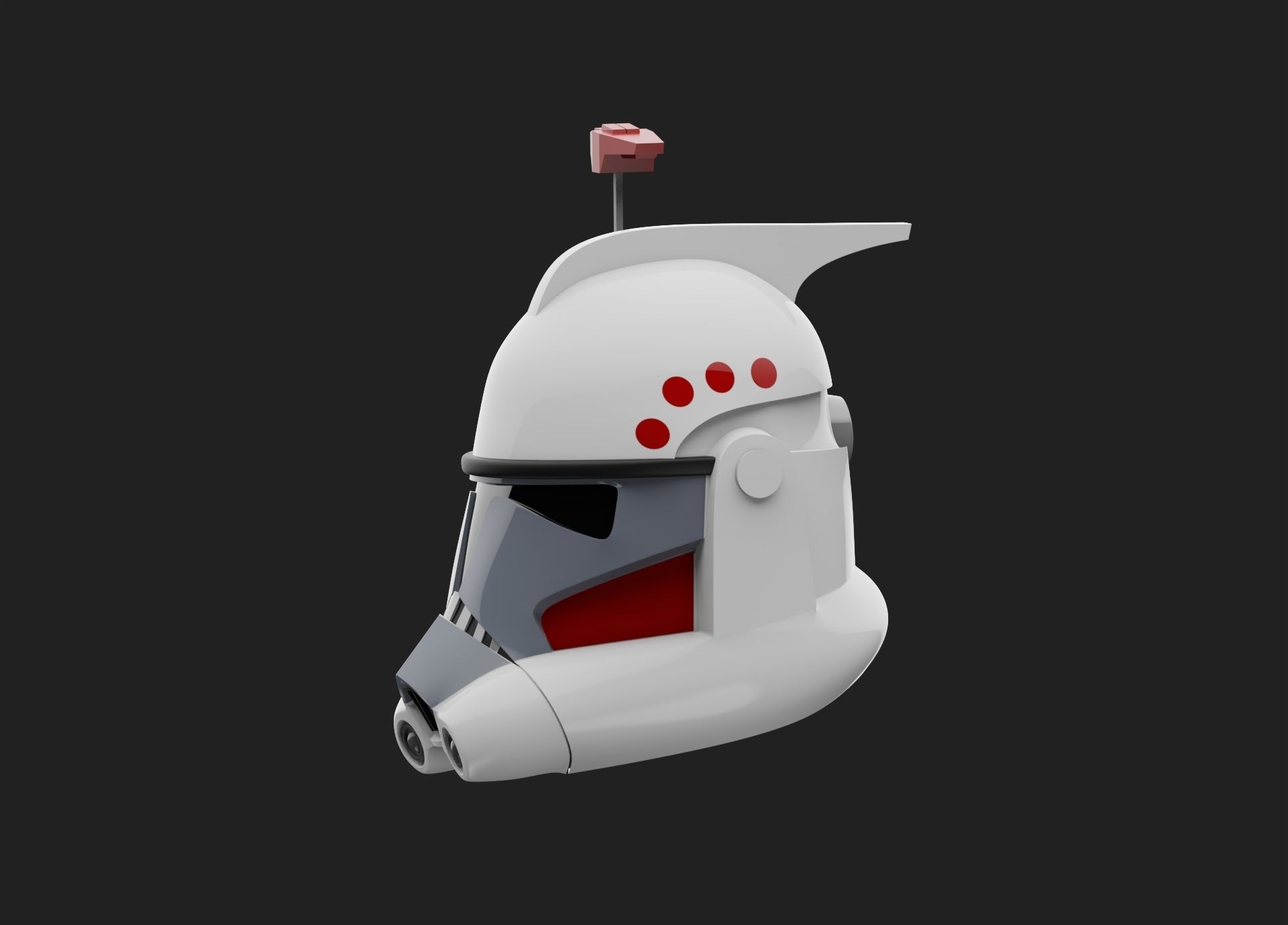 ARC Trooper Helmet S01 TCW - 3D Print Files STL 3D print model_9