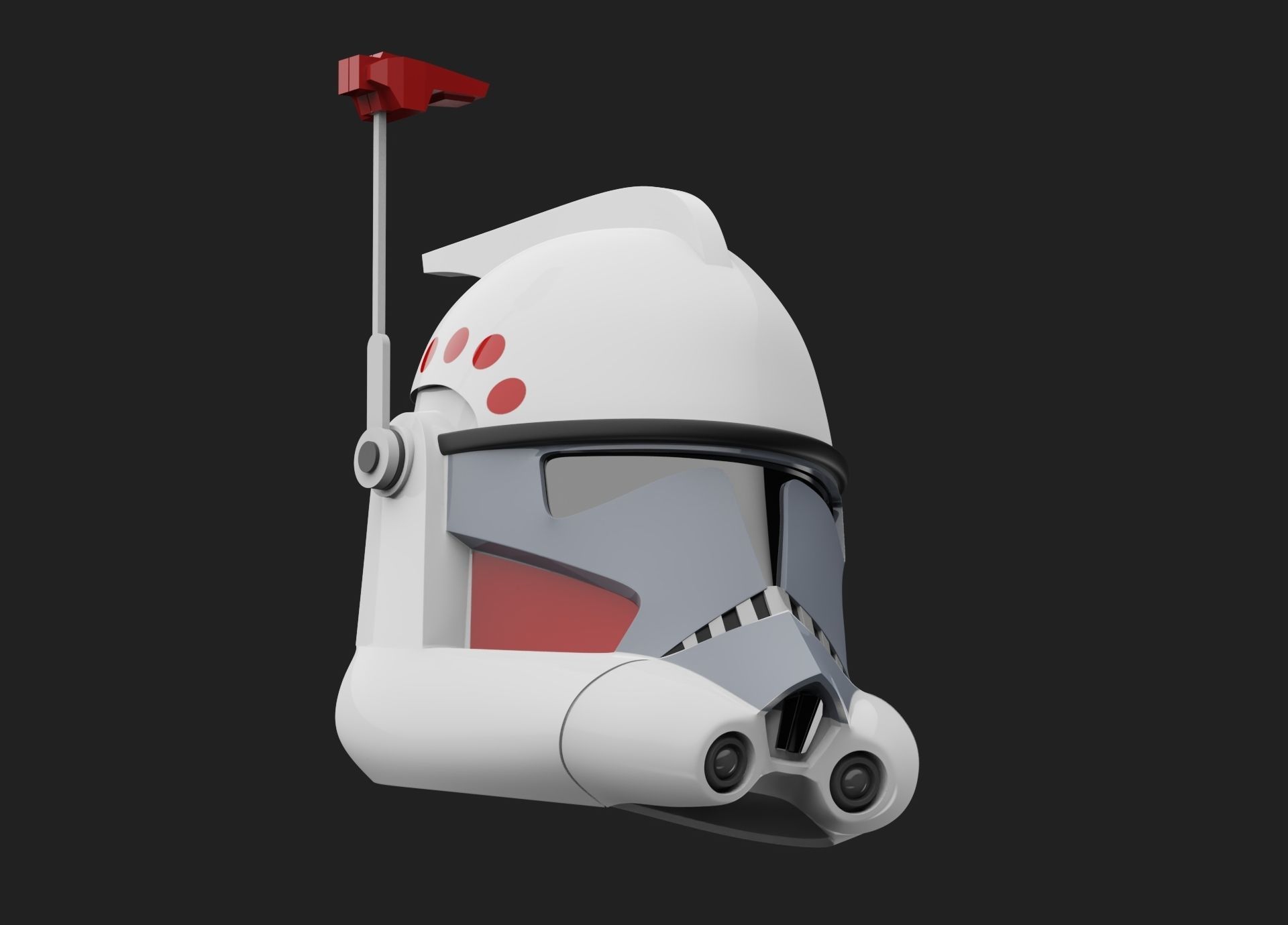 ARC Trooper Helmet S01 TCW - 3D Print Files STL 3D print model_5