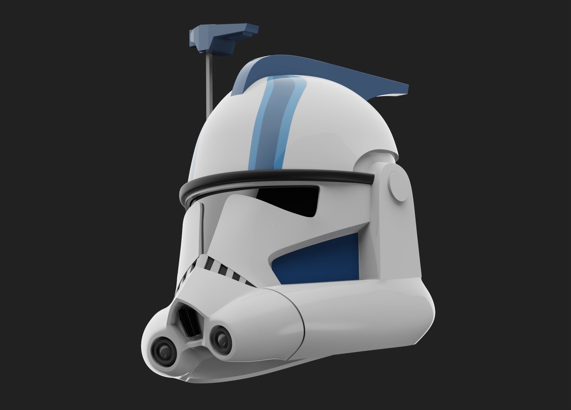 ARC Trooper Helmet S01 TCW - 3D Print Files STL 3D print model_7
