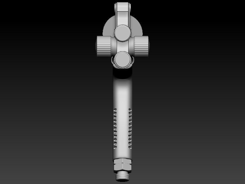 SATAjet 5000 spray guns 3D print model_4