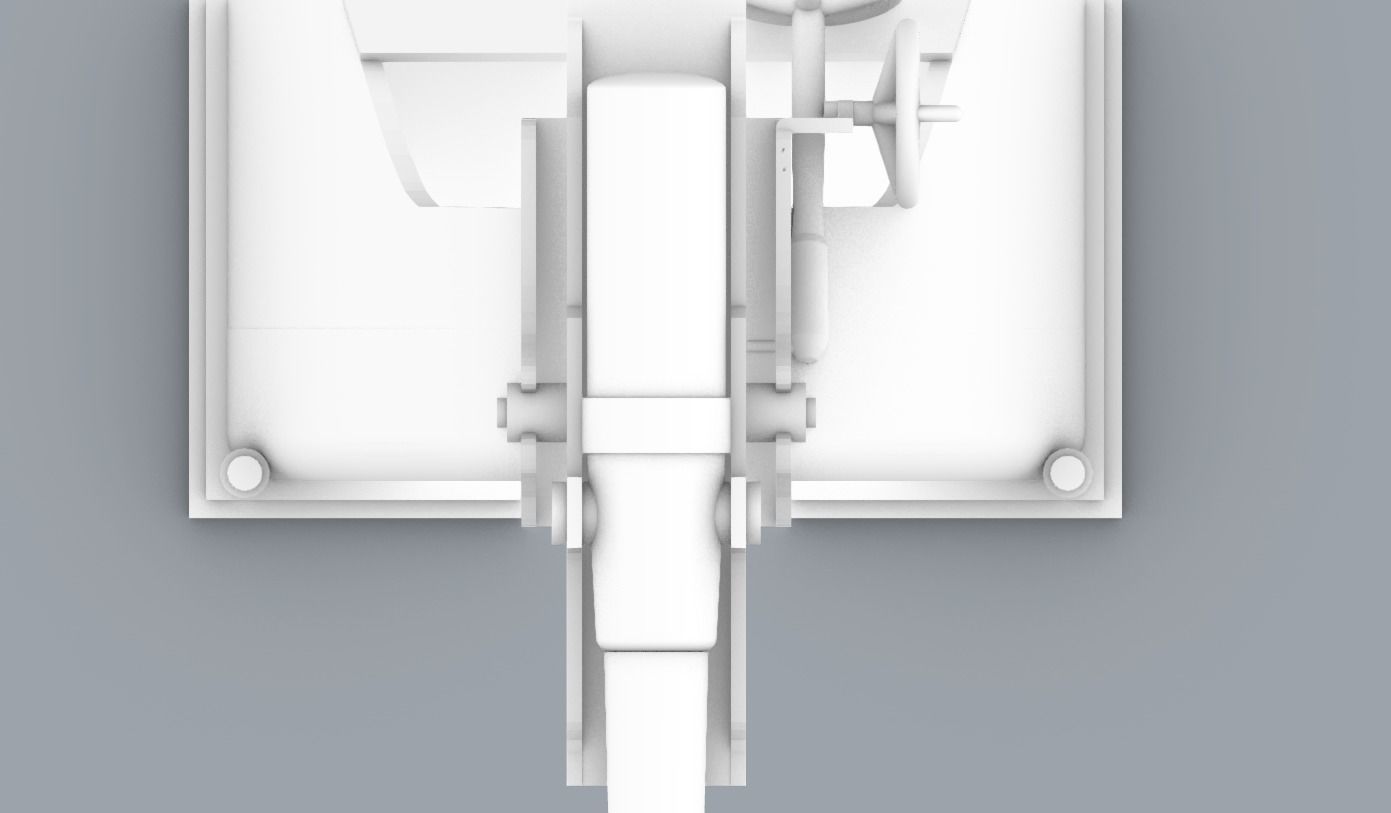 Skoda Naval Gun PM 3D print model_11