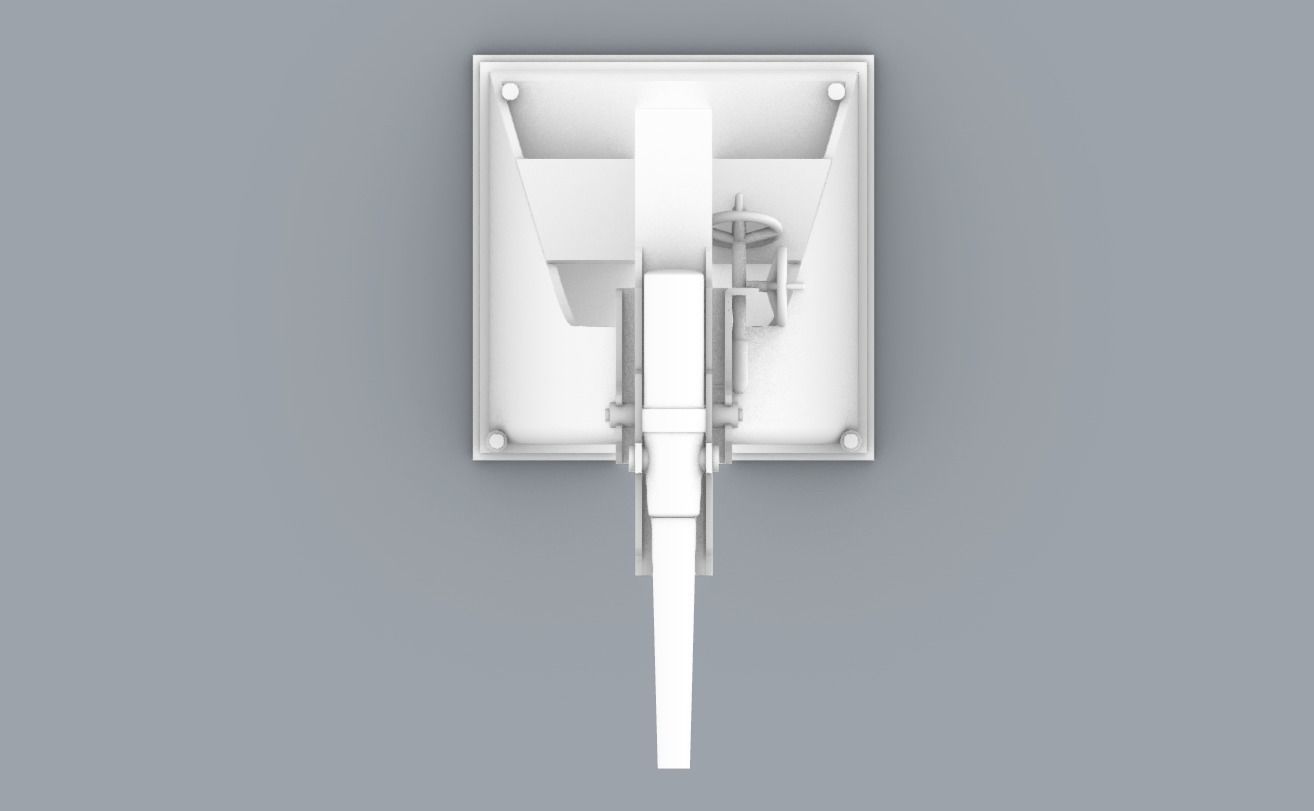 Skoda Naval Gun PM 3D print model_10