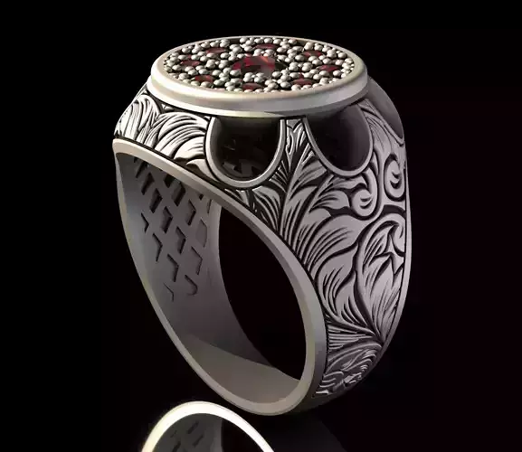 Mens Ring 3D print model