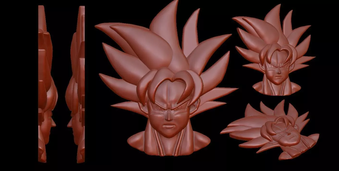 Goku Pendant 3D print model