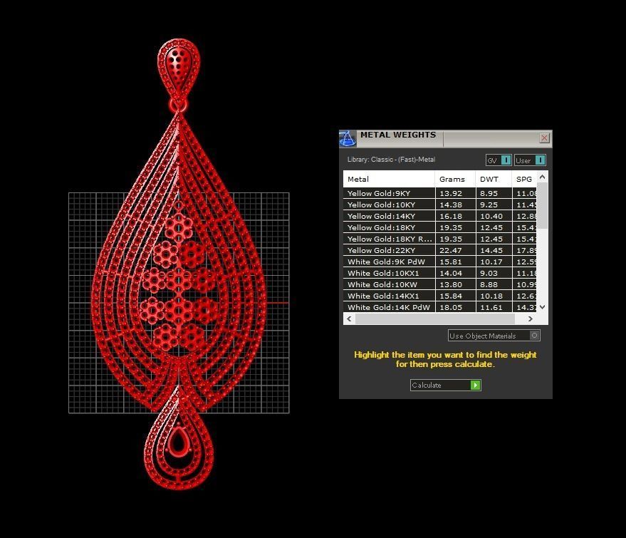 Pendant 794 3D print model_10