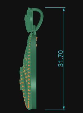 Pendant 790 3D print model_7