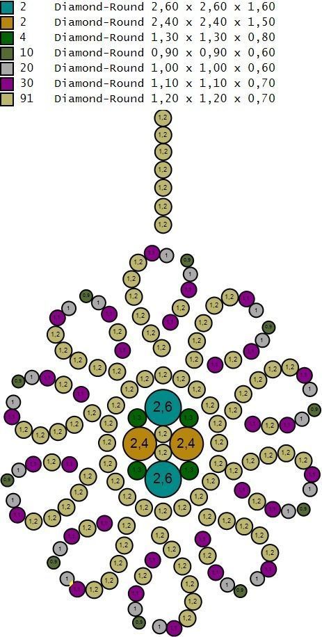 Pendant 788 3D print model_12