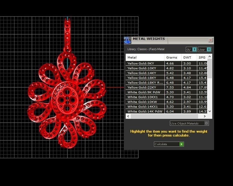 Pendant 788 3D print model_10