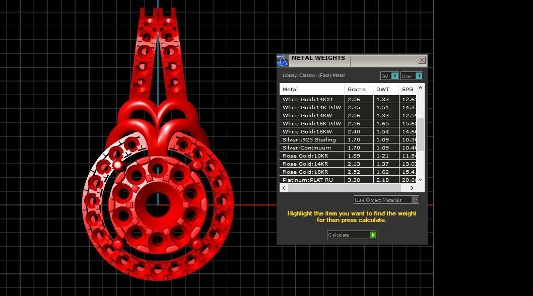 Pendant 808 3D print model_11