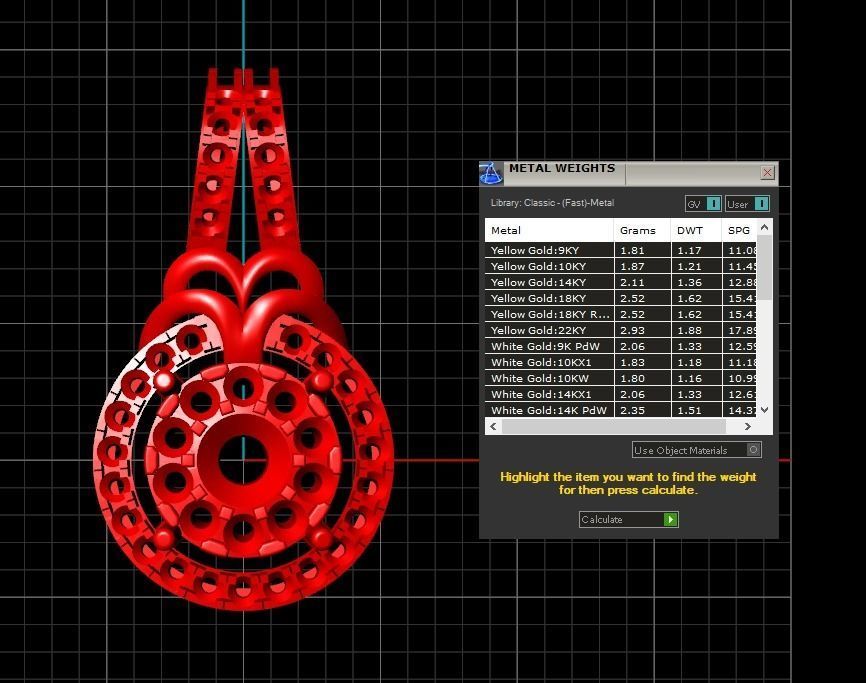 Pendant 808 3D print model_10