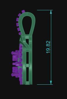 Pendant 808 3D print model_7