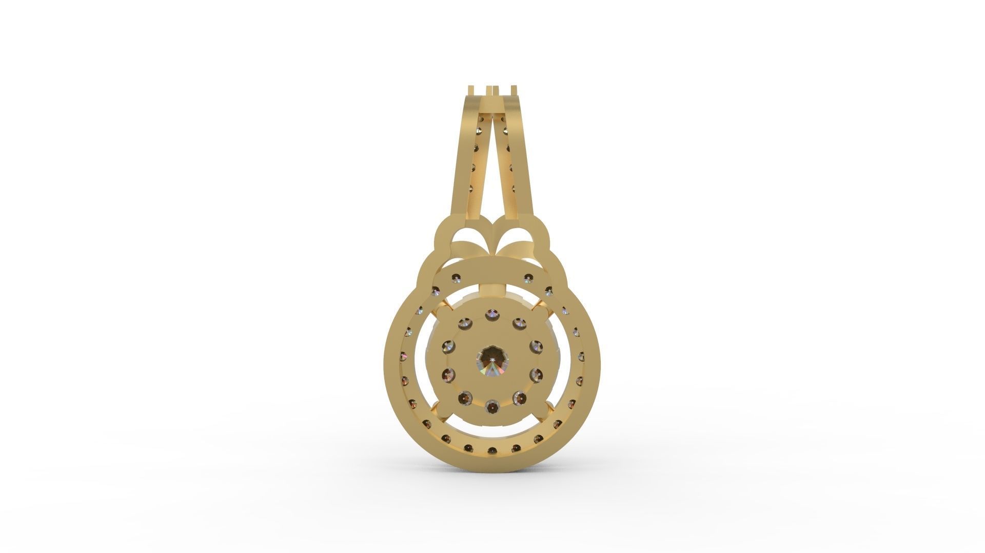 Pendant 808 3D print model_4
