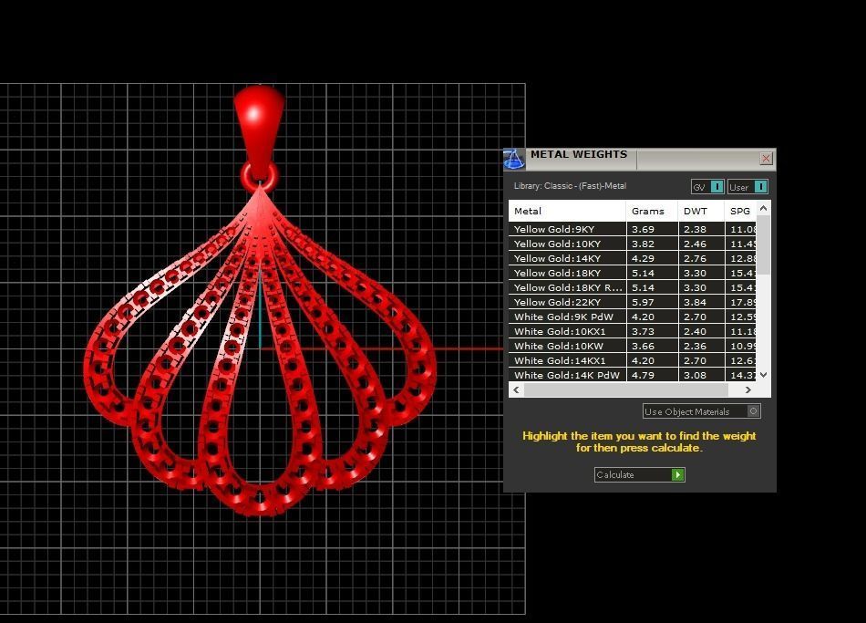 Pendant 800 3D print model_10