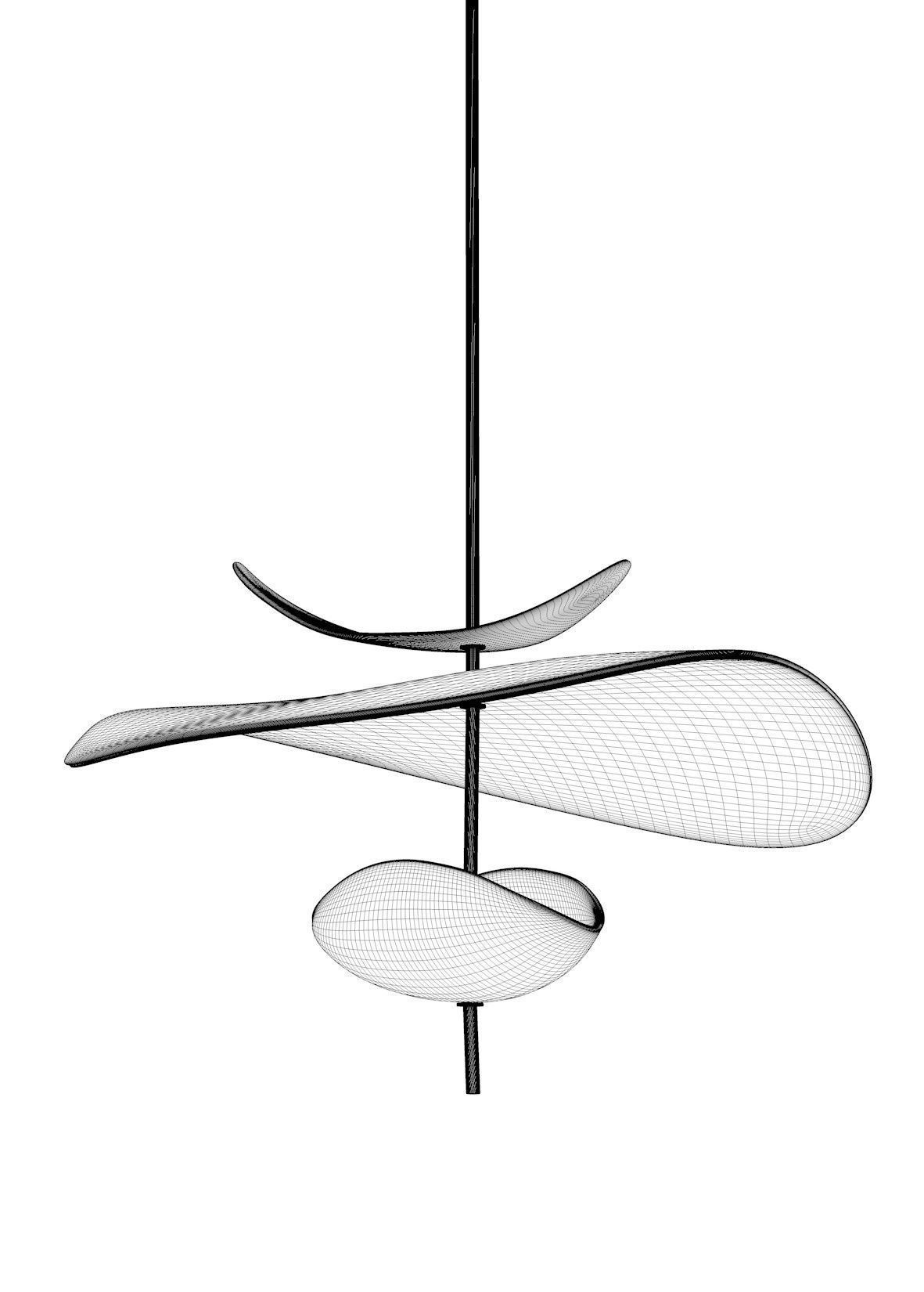 Antigone Pendant Lamp 3D model_3