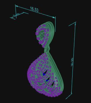 Pendant 822 3D print model_8