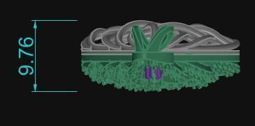Pendant 821 3D print model_5