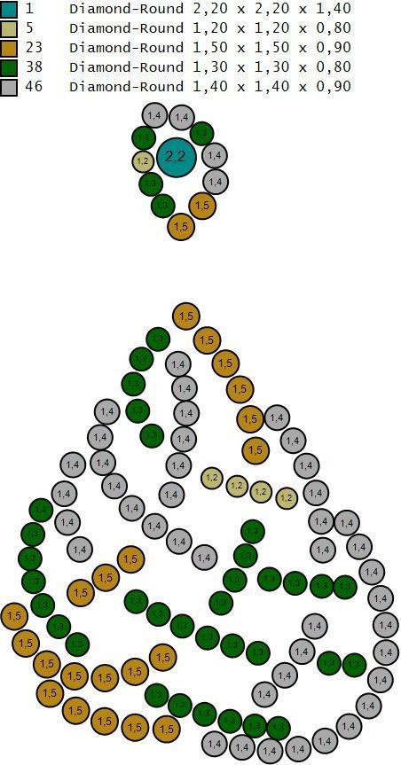 Pendant 821 3D print model_12