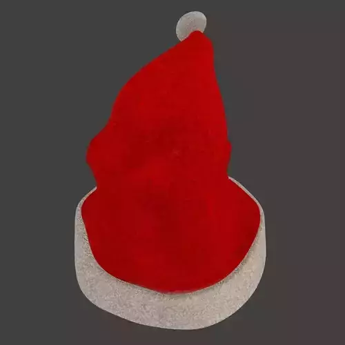 Santa Hat Free low-poly 3D model