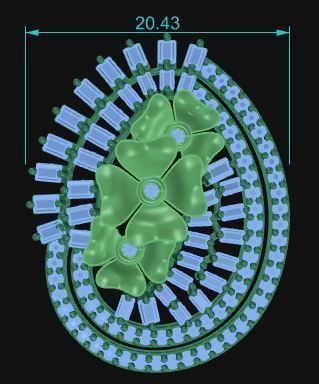 Pendant 854 3D print model_6