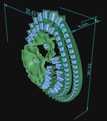 Pendant 854 3D print model_8