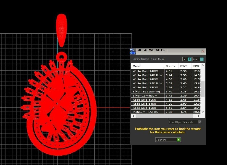 Pendant 854 3D print model_11
