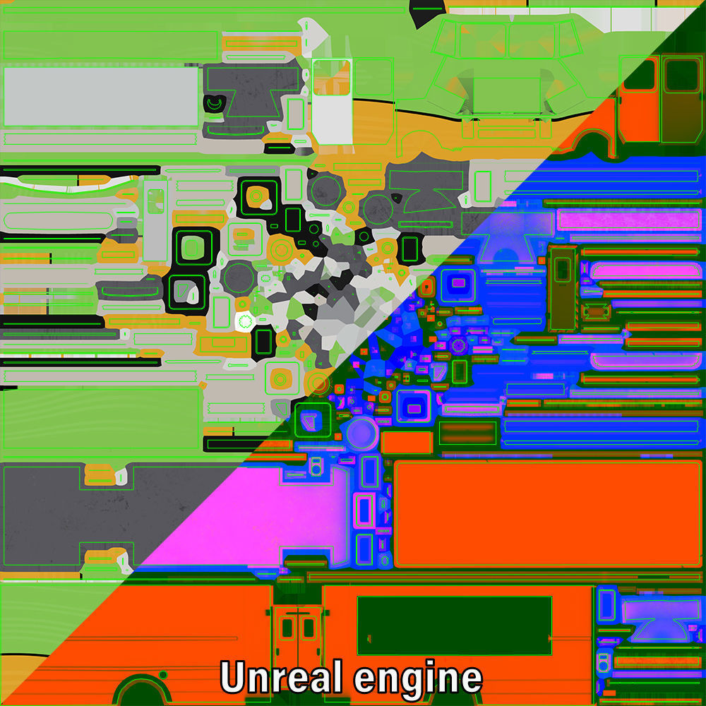 Street food step van 3D Model Collection_21