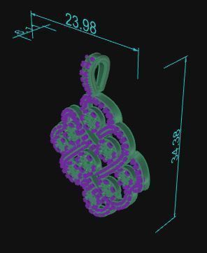 Pendant 834 3D print model_8