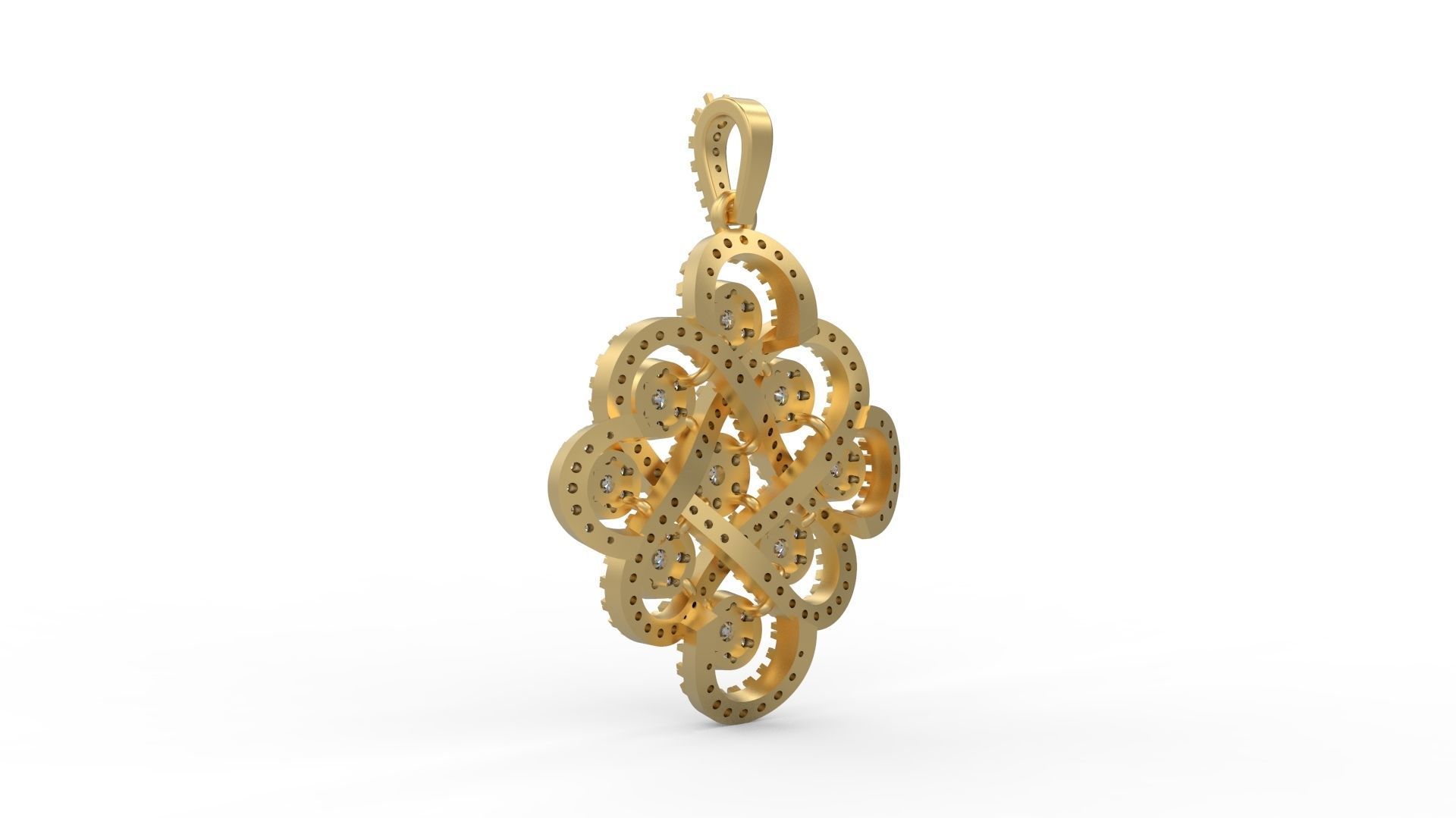 Pendant 834 3D print model_3