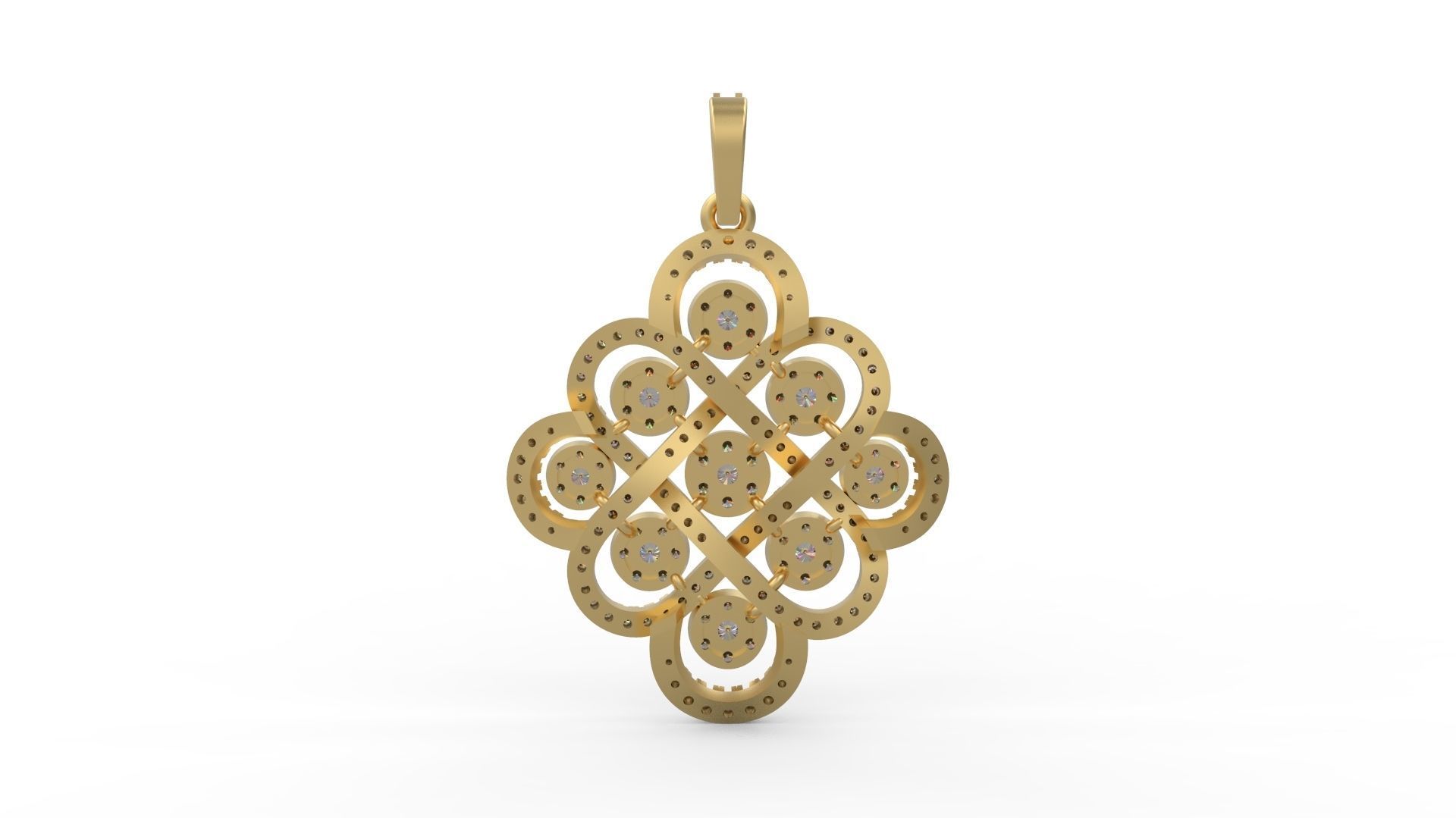 Pendant 834 3D print model_4