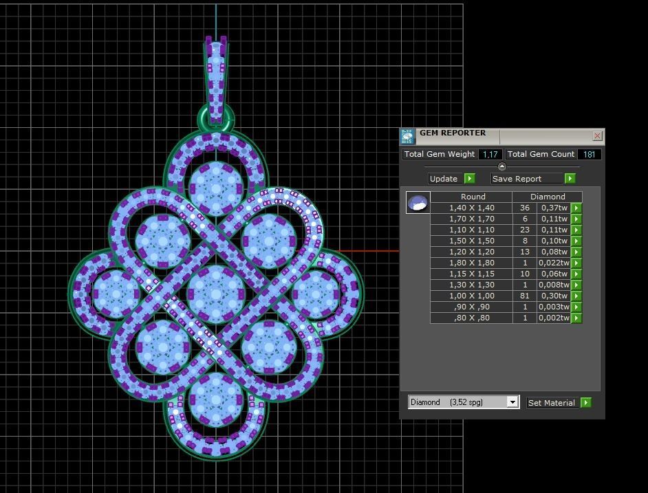 Pendant 834 3D print model_9