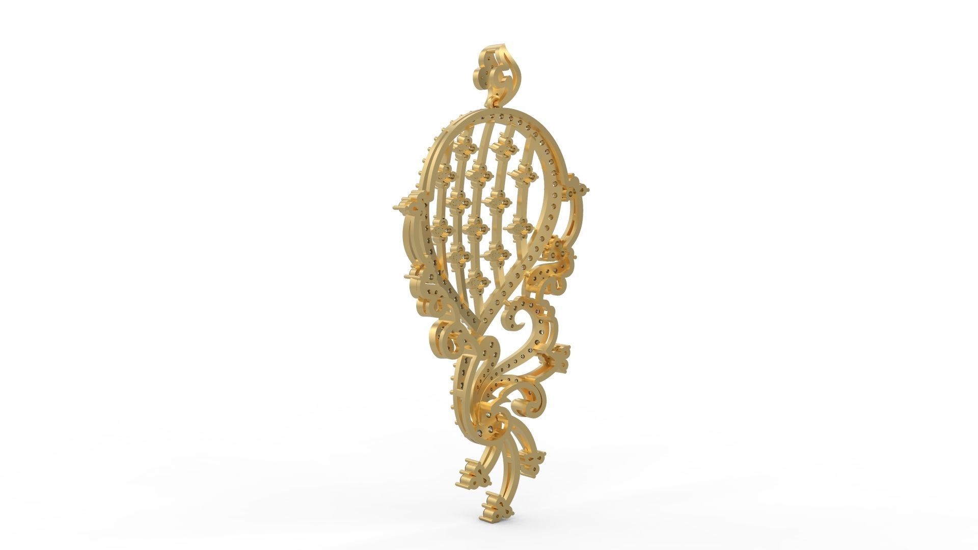 Pendant 831 3D print model_3