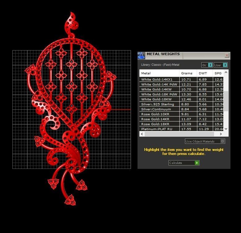 Pendant 831 3D print model_13