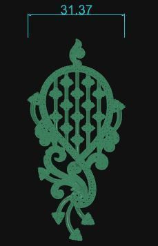 Pendant 831 3D print model_8